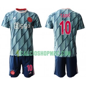 AFC Ajax Dusan Tadic 10 Bambino Maglia Trasferta 2020/2021 Manica Corta (+ Pantaloncini)